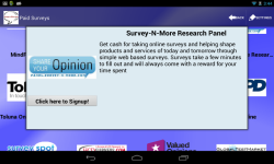 Survey-n-More : Paid Surveys and Freebies screenshot 3/5