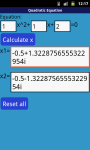 Quadratic Equations - Polynomial of 2 degree screenshot 3/6
