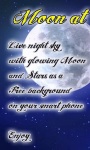 Moon at Night Live Wallpaper FREE screenshot 1/3