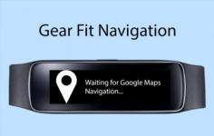 Gear Fit Navigation actual screenshot 2/6