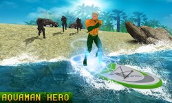 Aqua Hero VS Superheroes Crime Battle screenshot 3/5