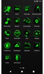 Flat Black and Green Icon Pack Free screenshot 4/6