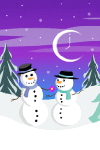 Winter Snowmen screenshot 1/1