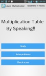 Multiplication Table By Speak screenshot 1/5