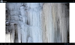 Frozen Waterfall Wallpaper Free screenshot 2/6