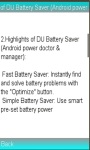 DU Battery Saver Power Doctor screenshot 2/2