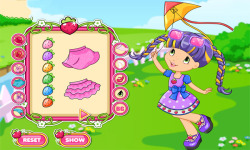 Strawberry Shortcake Hello Spring Dress Up Game screenshot 2/3