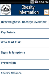 NIH: Obesity Information screenshot 1/1