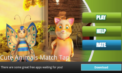 Cute Animals Match Tap screenshot 1/3