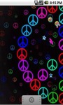 Colorful Peace Sign Live Wallpaper screenshot 2/5