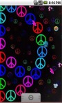 Colorful Peace Sign Live Wallpaper screenshot 3/5