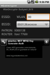 WlanDecrypter WEP KeyGen screenshot 1/1