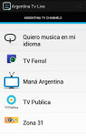 Free Argentina Tv Live screenshot 3/6