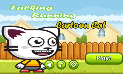 Talking Running Cartoon Cat screenshot 3/3