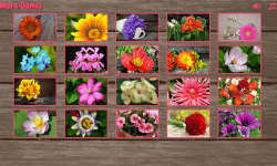 Puzzles for adults flowers screenshot 2/6