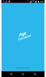Age Calculator newapp screenshot 1/3