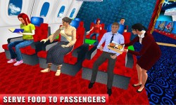 Airplane Modern Attendant: Air hostess Simulator screenshot 3/4