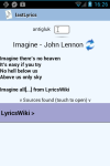 lastLyrics screenshot 1/1