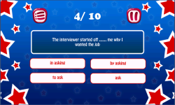 English Grammar Quiz Pro screenshot 1/6
