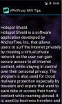 VPN Proxy WiFi Tips screenshot 4/4