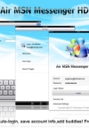 Air MSN Messenger HD screenshot 1/1