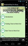 Bodybuilding For Busy People screenshot 1/3