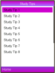Study tips screenshot 2/3