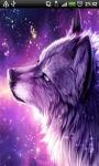 Purple Wolf Live Wallpaper screenshot 1/2