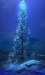 Blue Christmas Tree Live Wallpaper screenshot 1/3