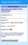 Wapka Site Manager Lite screenshot 3/5