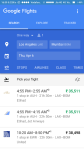 Google Flight screenshot 3/6