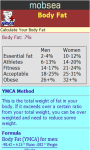 Body Fat Calculator-YMCA v-1 screenshot 3/3