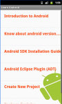 Learn Android screenshot 3/4