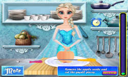 Elsa Cooking Applepie screenshot 2/4