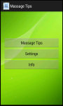 Massage Tips n Therapy screenshot 2/3