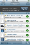 vBulletin Mobile screenshot 1/1