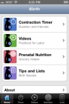 iBirth Pregnancy App (Contraction Timer & Labor Position Videos) screenshot 1/1