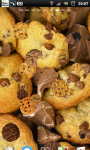Chocolate Cookies Crunch Live Wallpaper screenshot 4/6
