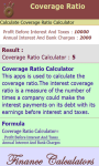 Coverage Ratio Calculator screenshot 3/3