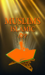 Muslims Islamic Application screenshot 1/1