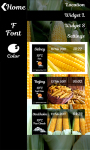 Corn Weather Clock Widget screenshot 3/6