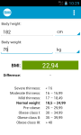  BMI Calculator - for men  screenshot 1/3
