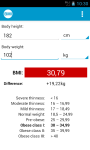  BMI Calculator - for men  screenshot 3/3