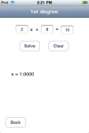 FREE Equation Genius - Math equation solver screenshot 1/1