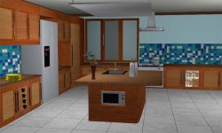 3D Escape Games-Puzzle Kitchen 2 screenshot 1/6