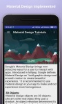Material Design Tutorials-Free screenshot 4/6