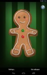 Gingerbread Man Live Wallpaper screenshot 1/6