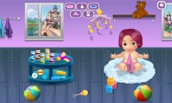 Baby Princess Bathing screenshot 2/3