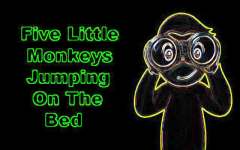Kids Poem Little Five Monkeys screenshot 1/3