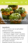 Healthy Vegetarian Recipes screenshot 5/6